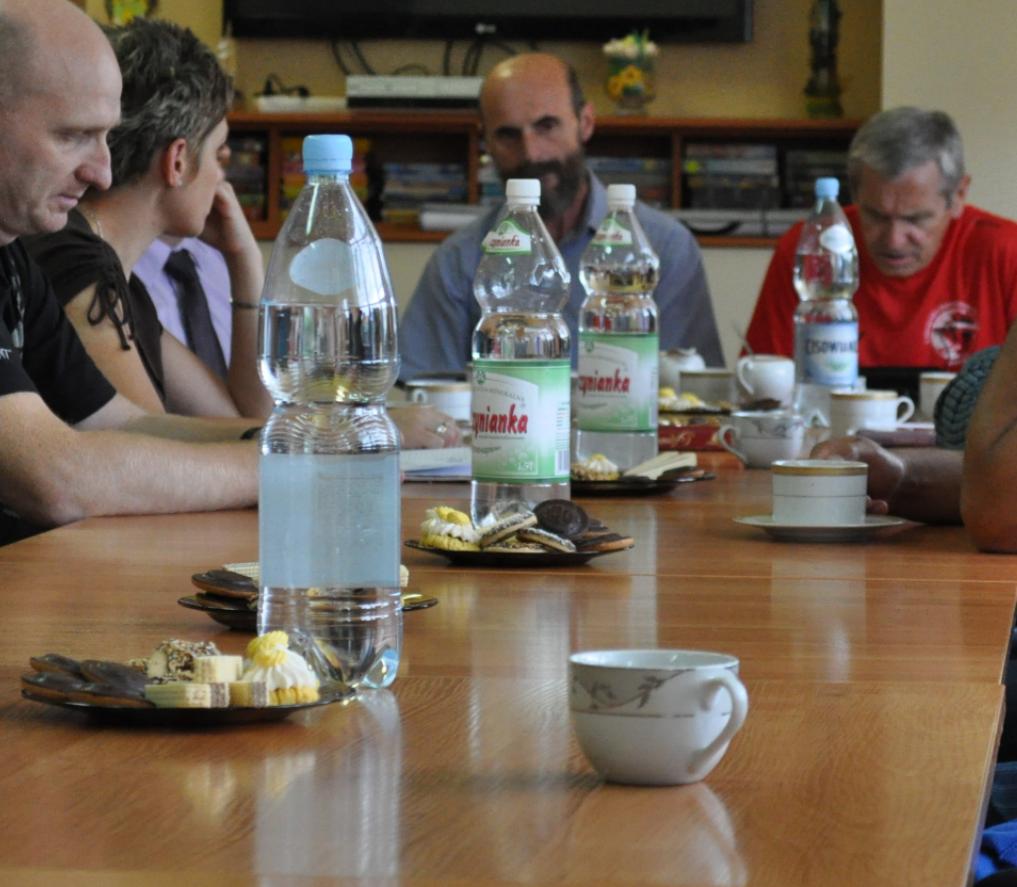 Spotkanie uczestników Pielgrzymki i członków Biegiem Radom
