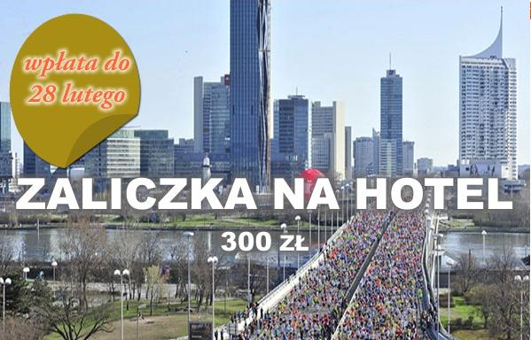 Maraton Wiedeń zaliczka na hotel na konto Biegiem Radom