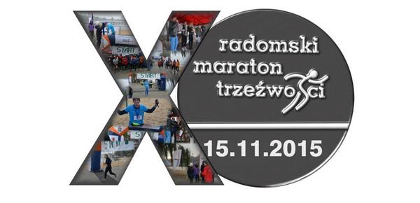 15 listopada – Jubileuszowy 10. Radomski Maraton Trzeźwości.