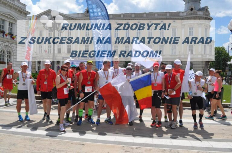 Z sukcesami na maratonie w Rumunii